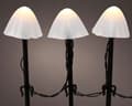 Miniatyrbillede 2 af 4: Dekorative LED batteridrevne svampelamper 20x380 cm
