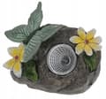 Miniatyrbillede 1 af 2: Solcellehavelampe sommerfugl på sten 10 cm