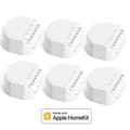 Miniatyrbillede 2 af 2: Smart Wi-Fi vægmonteret switchmodul, stemmestyring kompatibel, fjernadgang,6 ENHED Med HomeKit