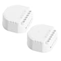 Miniatyrbild 1 av 2: Smart Wi-Fi Väggbrytarmodul, Röststyrning Kompatibel, Fjärråtkomst,2 ENHET Med HomeKit