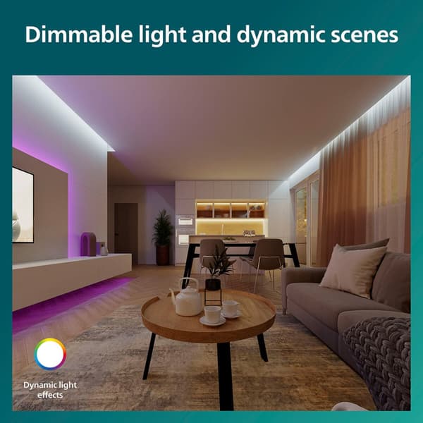 LED-nauhat Philips Valkoinen (2 osaa)