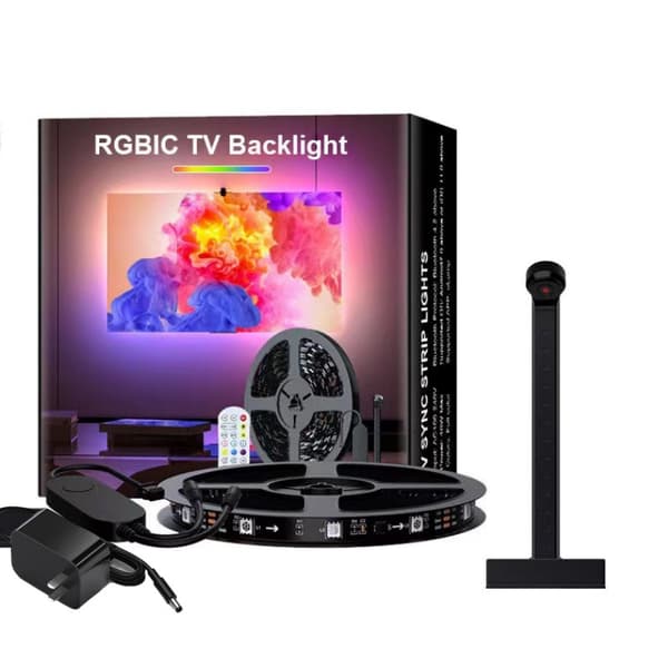 INF 3.8M LED Strip Lights med TV Sync Kontroller & Fjernkontroll