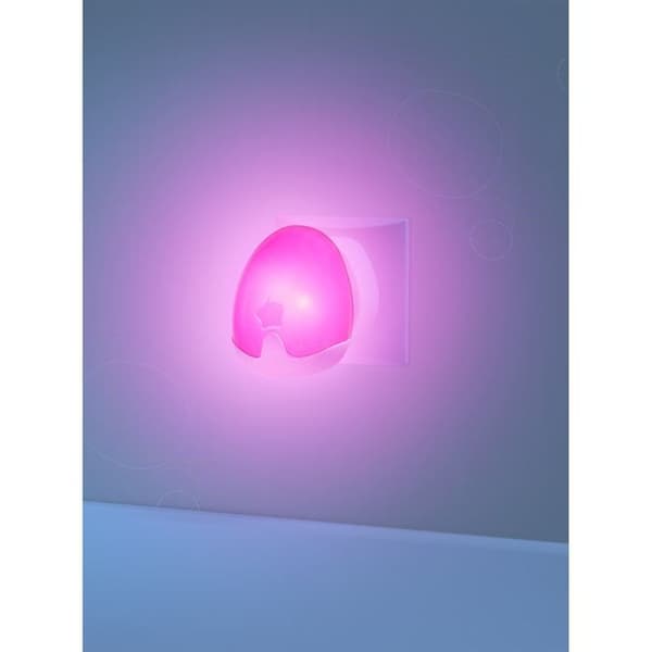 PABOBO Automatisk rosa nattlampa