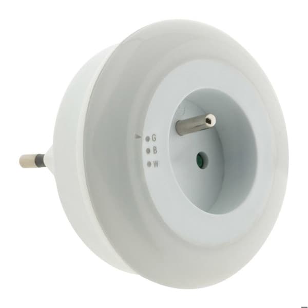 Automatisk flerfärgad LED-nattlampa med dagsensor - Otio