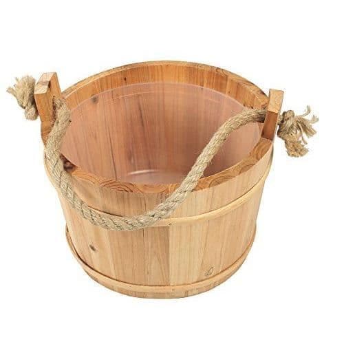 Croll & Denecke Träskål för bastu Diameter 28 cm