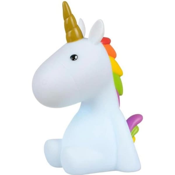 Unicorn LED-nattlampa för barn - La Chaise Longue - XX Small 36-2E-011W - Vit - Normal- eller timerläge