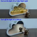 Miniatyrbillede 2 af 7: OBOSOE LED Lampe / Natlys Bordlampe Dekorativ