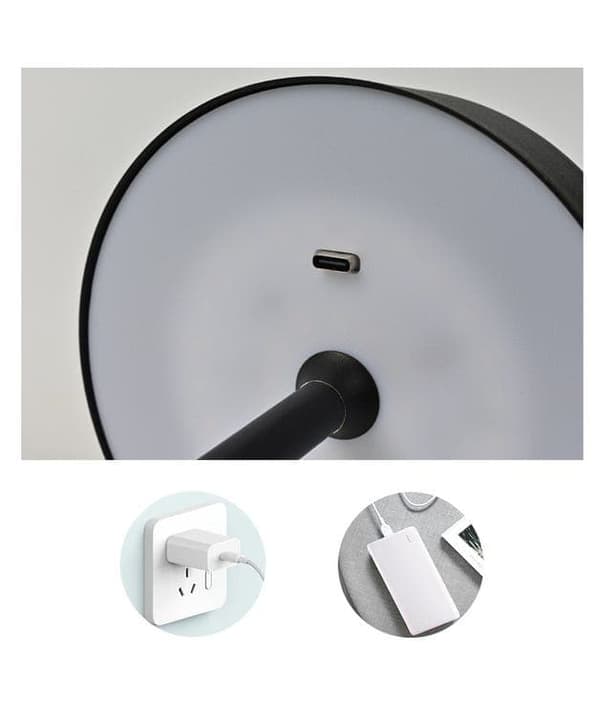 OBOSOE LED-lamppu / pöytävalaisin langaton / pöytävalaisin