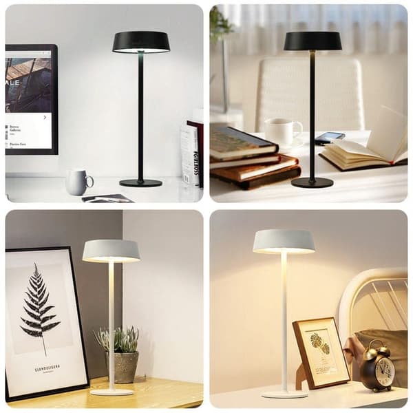OBOSOE LED-lamppu / pöytävalaisin langaton / pöytävalaisin