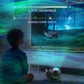 Miniatyrbillede 4 af 6: Bomclap Nordlys Projektorlampe med Bluetooth Højttaler – Atmosfærelampe til Børneværelser & Indretning