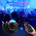 Miniatyrbillede 5 af 6: Bomclap Nordlys Projektorlampe med Bluetooth Højttaler – Atmosfærelampe til Børneværelser & Indretning