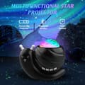Miniatyrbillede 2 af 6: Bomclap Nordlys Projektorlampe med Bluetooth Højttaler – Atmosfærelampe til Børneværelser & Indretning
