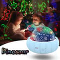 Miniatyrbillede 6 af 7: Bomclap Star Projector Natlys til børn – 3 temaer, 360° rotation, sengelampe med stjernehimmel