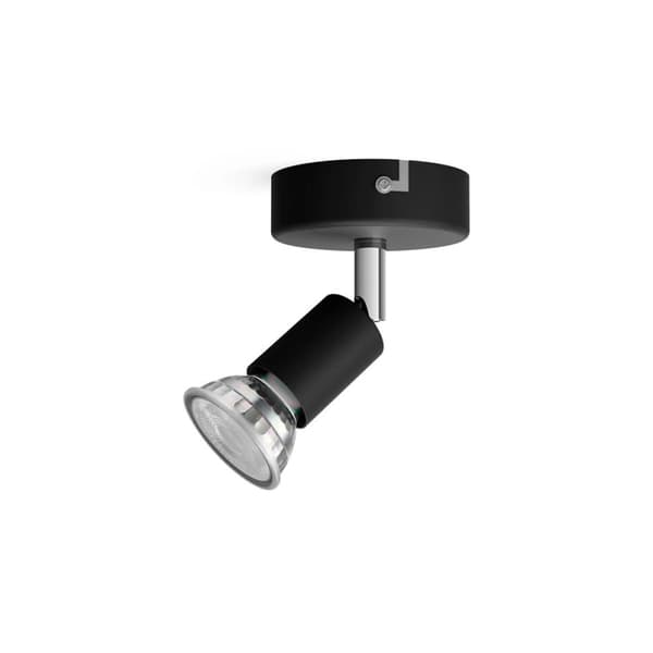 Spotlight Philips Svart