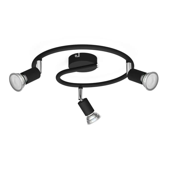 Kohdevalo Philips limbali Musta GU10 (3 osaa)