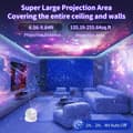 Pikkukuva 5 / 7: OBOSOE Meteor Galaxy -projektorilamppu – 13-in-1 tähtiprojektori aurinkokunnalla ja kuulla