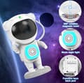 Miniatyrbild 4 av 5: Lollanda Astronaut Nattlampa / Galaxylampa - Stjärnhimmelsprojektor, Bluetooth-Högtalare