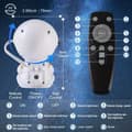 Pikkukuva 4 / 7: Lollanda Astronaut Galaxy -projektori, tähtitaivaan yövalo kaukosäätimellä, USB-lataus