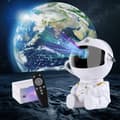 Pikkukuva 6 / 8: Lollanda Astronaut Galaxy -projektori, tähtitaivaan yövalo kaukosäätimellä, USB-lataus