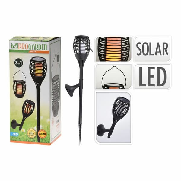 Solcellsdriven trädgårdspinne LED Sol Multipla positioner
