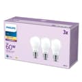 Miniatyrbillede 4 af 7: LED-lampe Philips A60 E27 Varm hvid E 7 W 60 W E27 806 lm 3 enheder (2700 K)