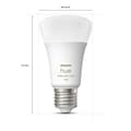 Miniatyrbillede 2 af 4: LED-lampe Philips Kit de inicio E27 Hvid F 9 W E27 806 lm (6500 K)