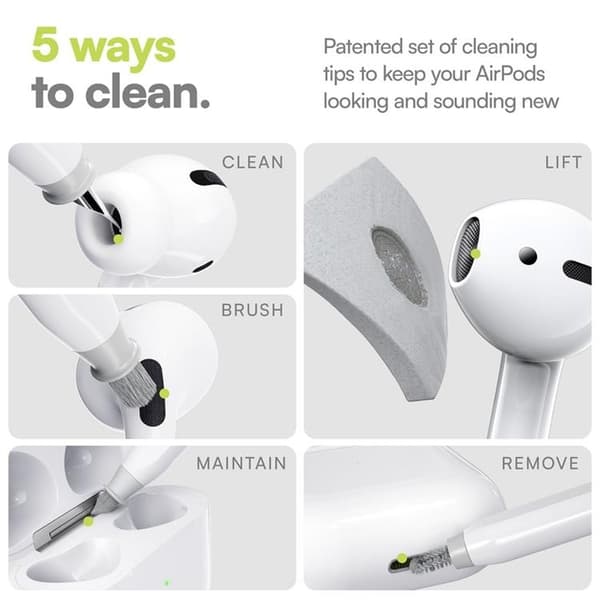 Keybudz Cleaning Kit AirCare 2.0 - Lightning och USB-C