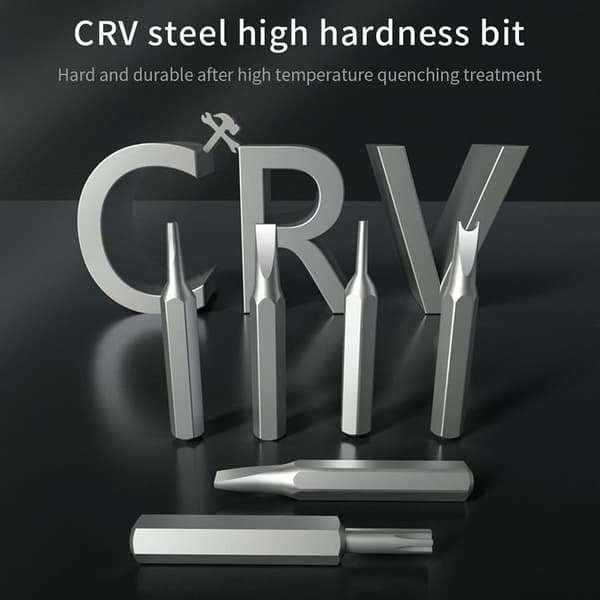 UF-TOOLS - 130 i 1 Precisionsskruvmejsel med utbytbara bits