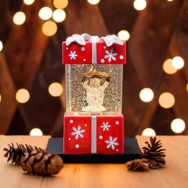 Forever Light Christmas Snow Globe Lykta GIFT FLX-3