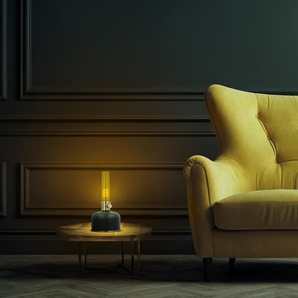 Forever Light Petroleum LED Lampa FLR-25 - Svart