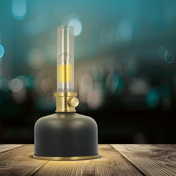 Forever Light Petroleum LED Lampa FLR-25 - Svart