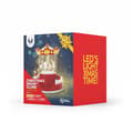 Miniatyrbild 3 av 5: Forever Light Christmas Snow Globe Lykta CAROUSEL FLX-4