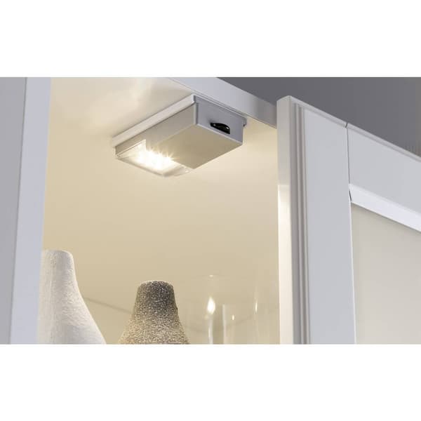 Paulmann SnapLED LED-skåpljus med brytare LED LED fast installerad 0.33 W Varmvit Silver