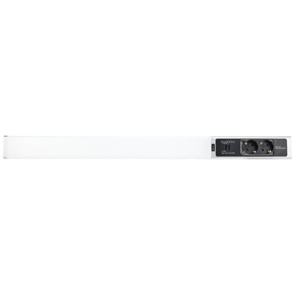 Sygonix LED-belysning infälld SMD LED 18 W Neutralvit Silver, Vit