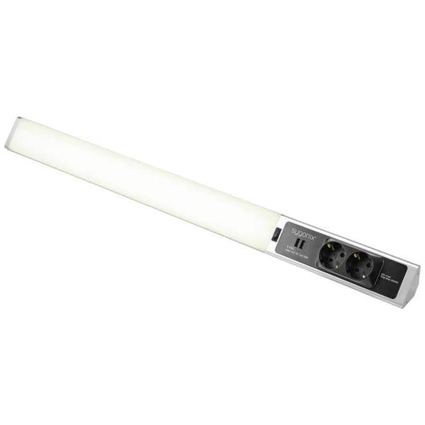 Sygonix LED-belysning infälld SMD LED 18 W Neutralvit Silver, Vit