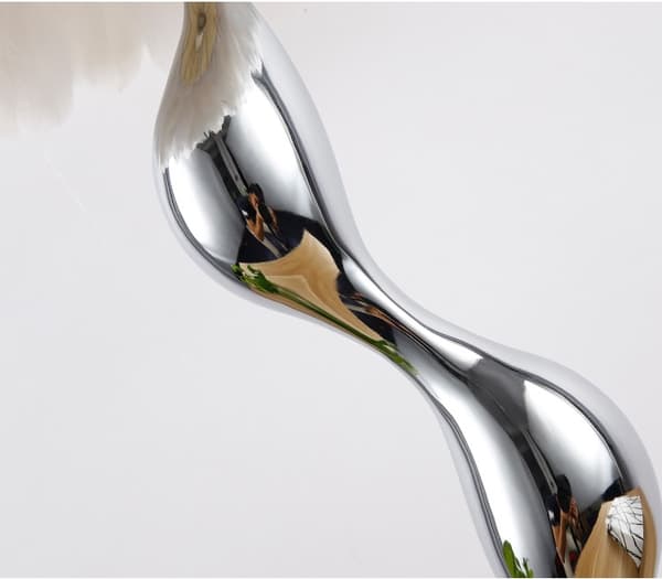 Bordlampe Blanche 43x69cm hvid