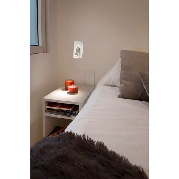Vägglampa - FARO - Suau - Integrerad LED - Grå - Modern design