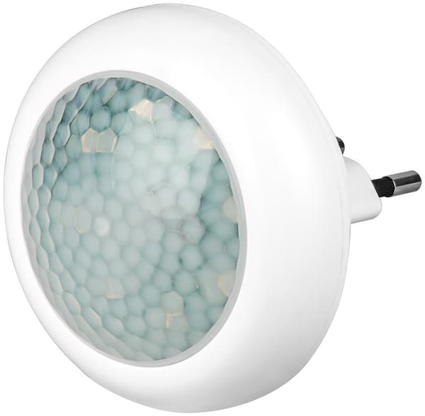 Goobay Kompakt LED-nattljus med rörelsedetektor kallvit, 120° detektion, 5 m räckvidd, för inomhusbruk (IP20)