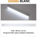 Miniatyrbild 3 av 4: 3st LED-lampa rörelsesensor USB uppladdningsbar LED-lampa, bärbar. Skåpsljus, bärbar nödlampa, 30 cm