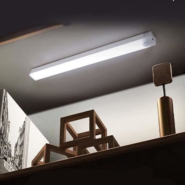 3st LED-lampa rörelsesensor USB uppladdningsbar LED-lampa, bärbar. Skåpsljus, bärbar nödlampa, 30 cm