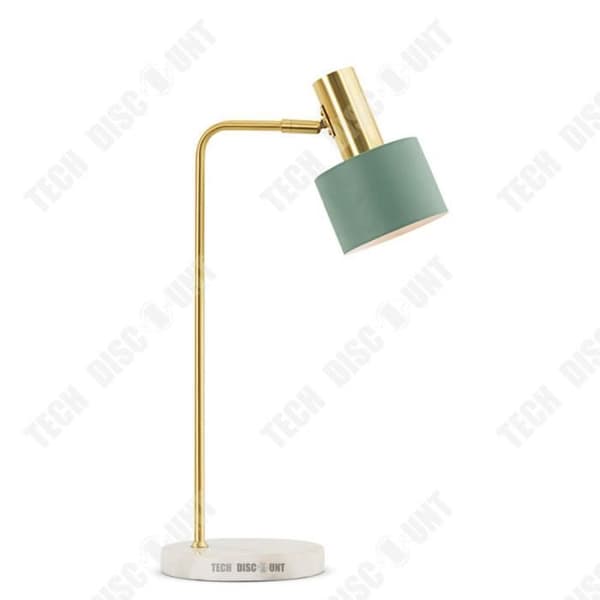 TD® Skrivbordslampa Varmt ljus 5W Justerbar uppåt och nedåt Mjuk ljus för ögonen Favoritmarmor