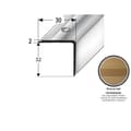 Miniatyrbild 2 av 4: PROVISTON Aluminium steg 30 x 32 x 1000 mm Ljus brons
