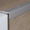 Miniatyrbild 1 av 4: PROVISTON Steg 30 x 22 - 52 x 1000 mm Högkvalitativ metallprofil av silverfärgad aluminium, robust och hållbar