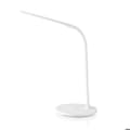 Miniatyrbild 3 av 6: LED Skrivbordslampa med Dimmer och Trådlös Laddare 10 W Nedis Vit