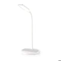 Miniatyrbild 6 av 6: LED Skrivbordslampa med Dimmer och Trådlös Laddare 10 W Nedis Vit