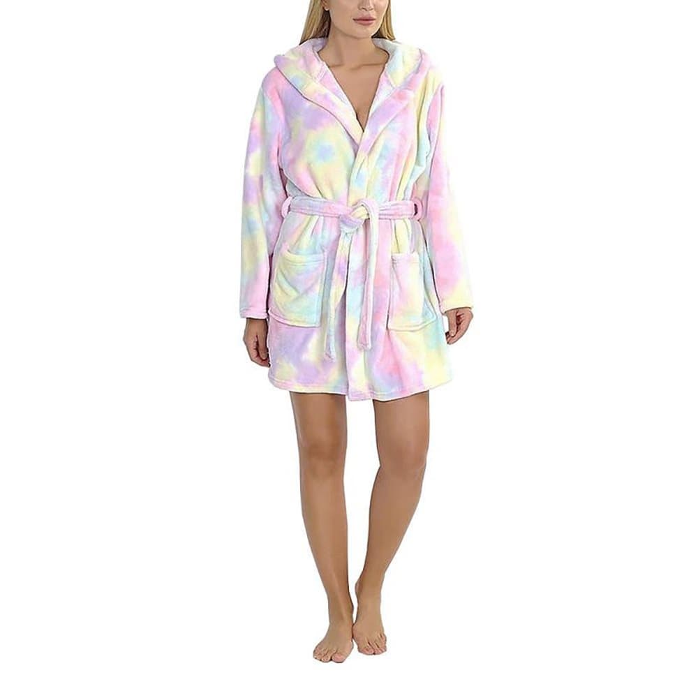 Brave Soul Ladies/Womens Sleep Hooded Dressing Gown för damer/kvinnor