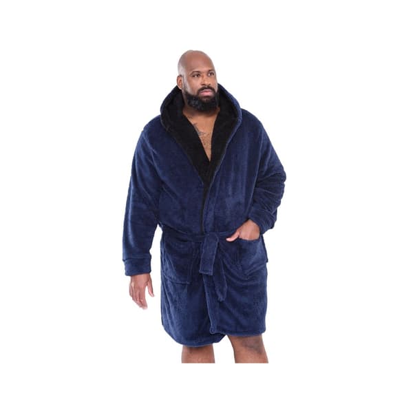 Duke Mens D555 Newquay Hooded Kingsize Dressing Gown