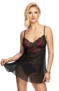 Miniatyrbild 1 av 4: Irall Erotic Oriana Babydoll Black