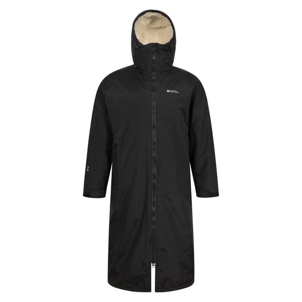 Mountain Warehouse Mens Tidal Waterproof Robe Black L