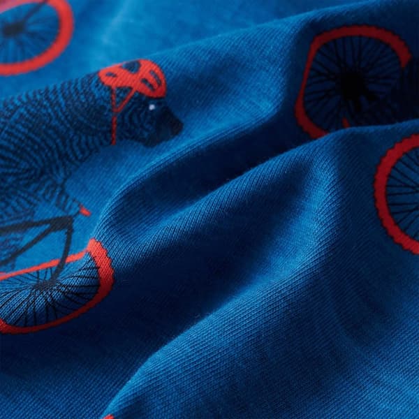 vidaXL Pyjamas for barn med lange ermer bensin 140